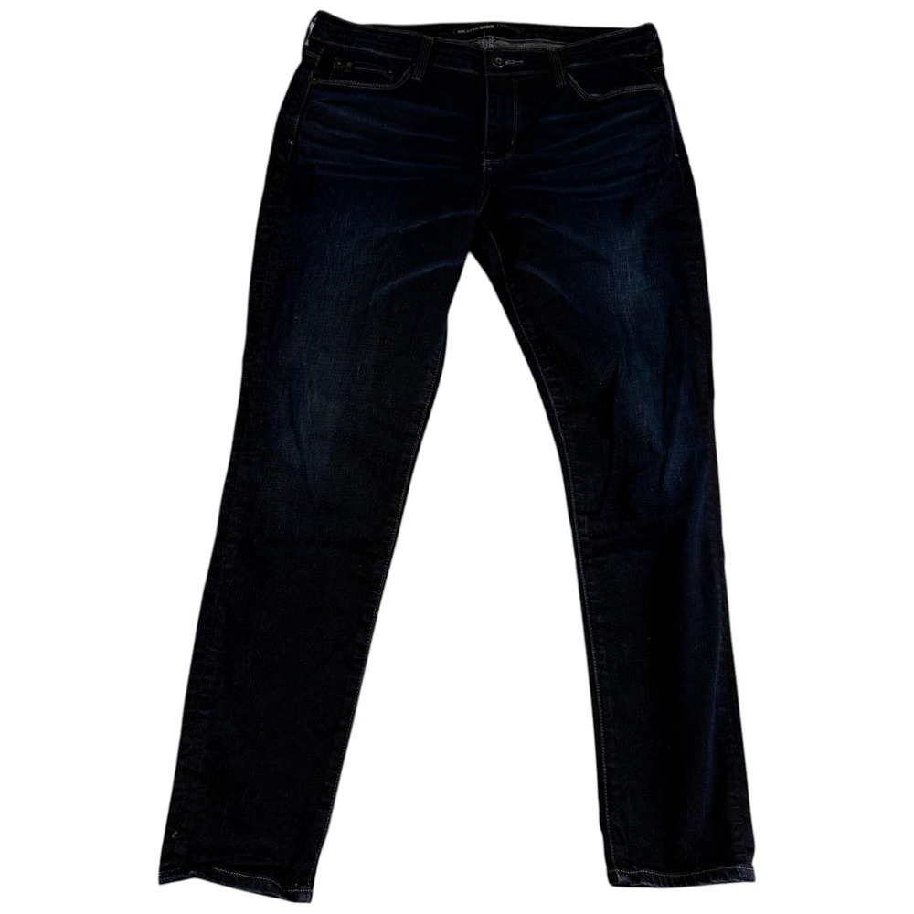 Big Star 1974 Andrea Skinny Jeans Womens 31 Blue Denim Dark Wash Slim Stretch